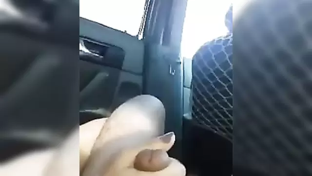 Телка отсосала киргизу в машине