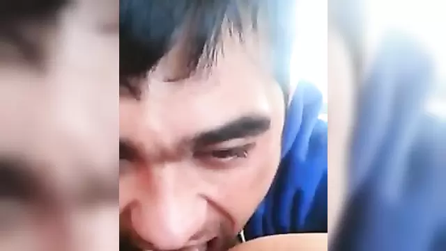 Сучка записала киргиза во время куни